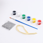 Роспись по дереву на новый год «Домик», набор для творчества - Фото 3