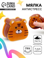 Антистресс игрушка «Мишка», мялка с пастой - Фото 1