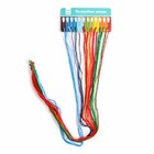 Вышивка крестиком на пластиковой канве на новый год «Змея», набор для творчества - Фото 5