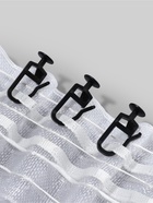 Крючок для штор, гвоздик с замком, 2.5×1.2×0.8 см, 20 шт., чёрный - Фото 4