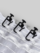 Крючок для штор, гвоздик с замком, d=8×25×12 мм, 20 шт., чёрный - Фото 4