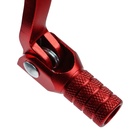 Рычаг переключения передач, складной, 135×54 мм, посадочное 10 мм, красный - Фото 5