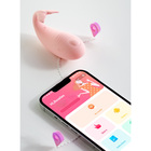 Виброяйцо с клиторальной стимуляцией, G Spot, ЗУ USB, APP управление, Soft силикон, розовый 10619389 - фото 12825320