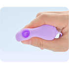 Виброяйцо с вакуумно-волновым стимулятором клитора, Power Bank, софт-силикон, фиолетовый - Фото 10