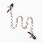 Зажимы для сосков с цепочкой 30 см, винтовой, металл, черный - Фото 4