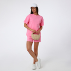 Сумка молодёжная на молнии, 23×4×15 см, бежевая - Фото 2