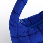 Сумка молодёжная на молнии, 23×4×15 см, синяя - Фото 5