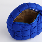 Сумка молодёжная на молнии, 23×4×15 см, синяя - Фото 6