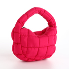 Сумка молодёжная на молнии, 23×4×15 см, розовая - Фото 3