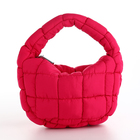 Сумка молодёжная на молнии, 23×4×15 см, розовая - Фото 1