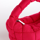 Сумка молодёжная на молнии, 23×4×15 см, розовая - Фото 5