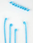 Проволока синельная набор 50 шт., голубого цвета, 30 см - фото 809233688