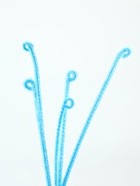 Проволока синельная набор 50 шт., голубого цвета, 30 см - фото 809233682