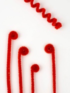 Проволока синельная набор 50 шт., красного цвета, 30 см - фото 809233697