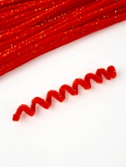 Проволока синельная набор 50 шт., красного цвета, 30 см - фото 809233690