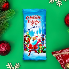 Шоколад молочный «Новогодний мир» со вкусом карамели, 100 г (комплект 2 шт)