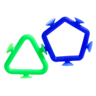 Развивающий набор «Фигуры-липучки», 10 заданий, 8 фигур, 3+ - Фото 6