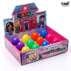 Антистресс сквиш мялка с сюрпризом «Сердце» в яйце, в шоубоксе - Фото 2