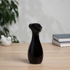 Ваза «Тьяго», грация, 16.5×7 см, керамика, чёрная - Фото 1