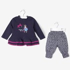 Комплект для девочки "Малышка": кофта, штанишки, рост 62-68 см (3-6 мес.), цвет микс 9199NC1570 - Фото 1