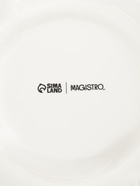 Менажница фарфоровая 5 ячеек Magistro «Бланш», 24,7×24,5×2,7 см, цвет белый - фото 809677106