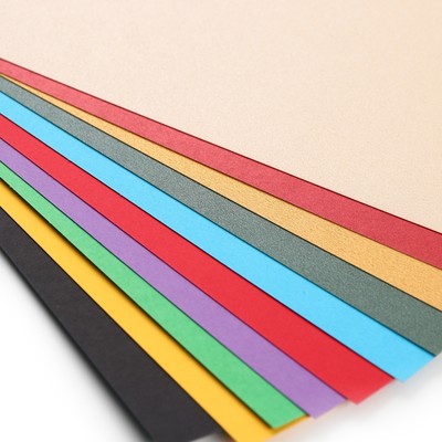 Цветной картон с блёстками, А4, 10 листов, 10 цветов, немелованный, двусторонний, в папке, 250 г/м², «Щенячий патруль»