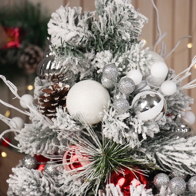 Искусственная ёлка настольная «Зимнее волшебство. Принцесса», 43×23 см, ПВХ ветки отгибаются