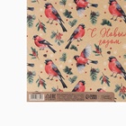 Бумага упаковочная новогодняя крафтовая «С Новым годом», 50×70 см - Фото 5