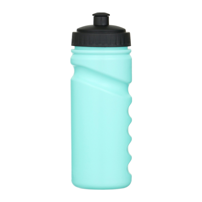 Бутылка для воды велосипедная, 550 мл, с поильником, 20.3×6.8×6.8 см, бирюзовая - Фото 1