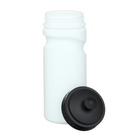 Бутылка для воды велосипедная, 550 мл, с поильником, 20.3 х 6.8 х 6.8 см, белая - Фото 2