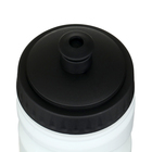 Бутылка для воды велосипедная, 550 мл, с поильником, 20.3 х 6.8 х 6.8 см, белая - Фото 3