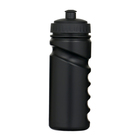 Бутылка для воды, 550 мл, 20.3×6.8×6.8 см, с поильником, чёрная - Фото 1
