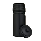 Бутылка для воды, 550 мл, 20.3×6.8×6.8 см, с поильником, чёрная - Фото 2