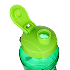 Бутылка для воды, 1 л, 25×9 см, зеленая - Фото 2