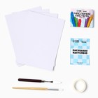 Набор для рисования масляной пастелью «Миленькие котята», 8 цветов, набор для творчества - Фото 4