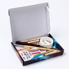 Набор для рисования масляной пастелью. Открытки своими руками «Космос внутри», набор для творчества - Фото 3