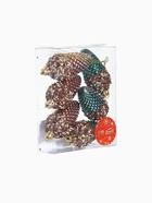 Ёлочные игрушки 6 шт. «Шишка Феерия» 8×3.5 см, зелёно-золотой - Фото 6