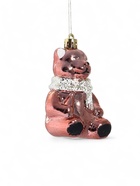 Ёлочные игрушки 3 шт. «Зимнее волшебство. Мишка колор» пластик, 9×5 см, красный - Фото 13