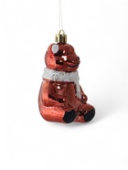 Ёлочные игрушки 3 шт. «Зимнее волшебство. Мишка колор» пластик, 9×5 см, красный - Фото 7