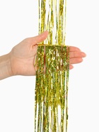 Дождик новогодний «Зимнее волшебство. Мерцание ночи», ширина 9 см, длина 150 см, золото - Фото 4