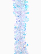 Мишура новогодняя «Зимнее волшебство. Праздничный отблеск», классика, d=8 см, 200 см, перламутровый прозрачный - Фото 4