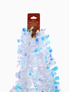 Мишура новогодняя «Зимнее волшебство. Праздничный отблеск», классика, d=8 см, 200 см, перламутровый прозрачный - Фото 5