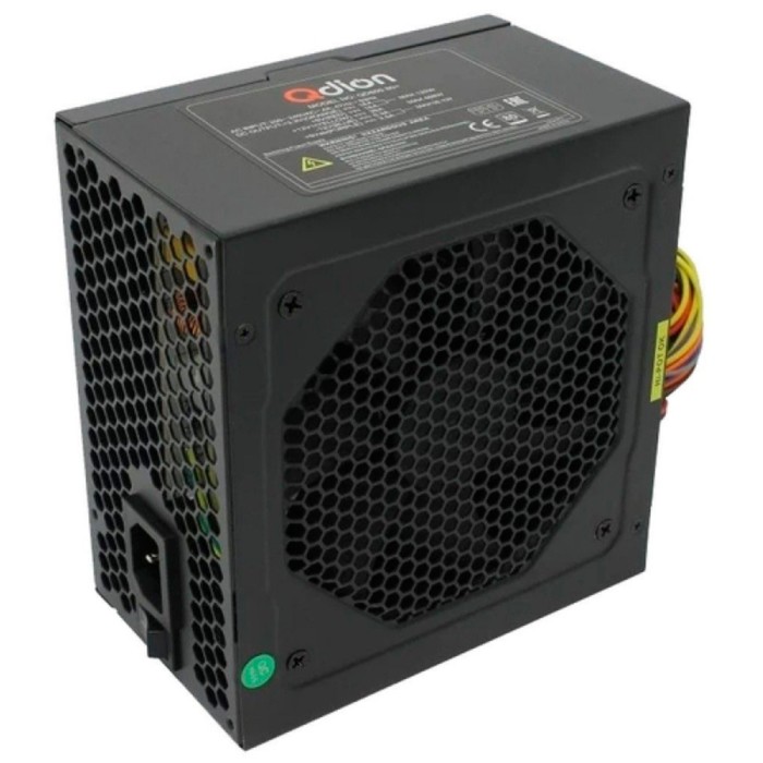 Блок питания Qdion ATX 600W Q-DION QD600-PNR 80+ 80+ (20+4pin) APFC 120mm fan 5xSATA - фото 51635946