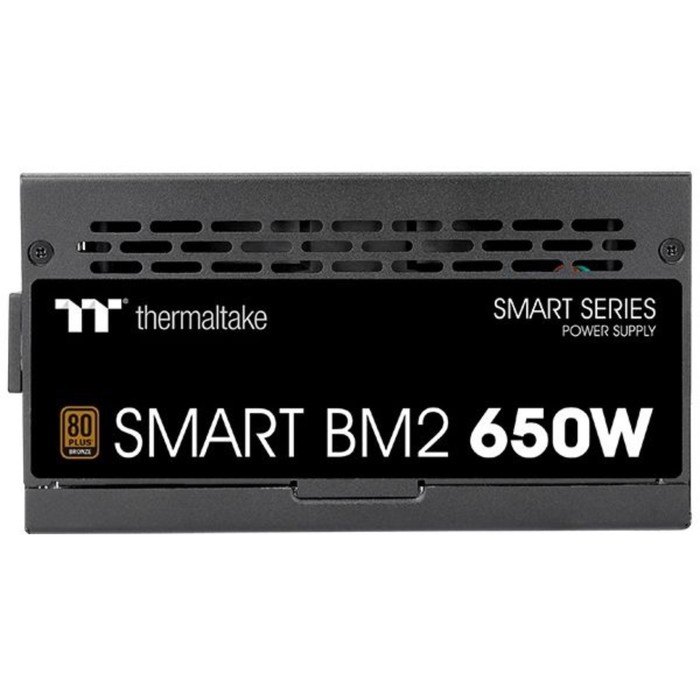 Блок питания Thermaltake ATX 650W SMART BM2 80+ bronze 24pin APFC 140mm fan 6xSATA Cab Mana   107349 - фото 51640260