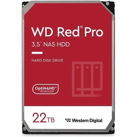 Жесткий диск WD SATA-III 22TB WD221KFGX NAS Red Pro (7200rpm) 512Mb 3.5"