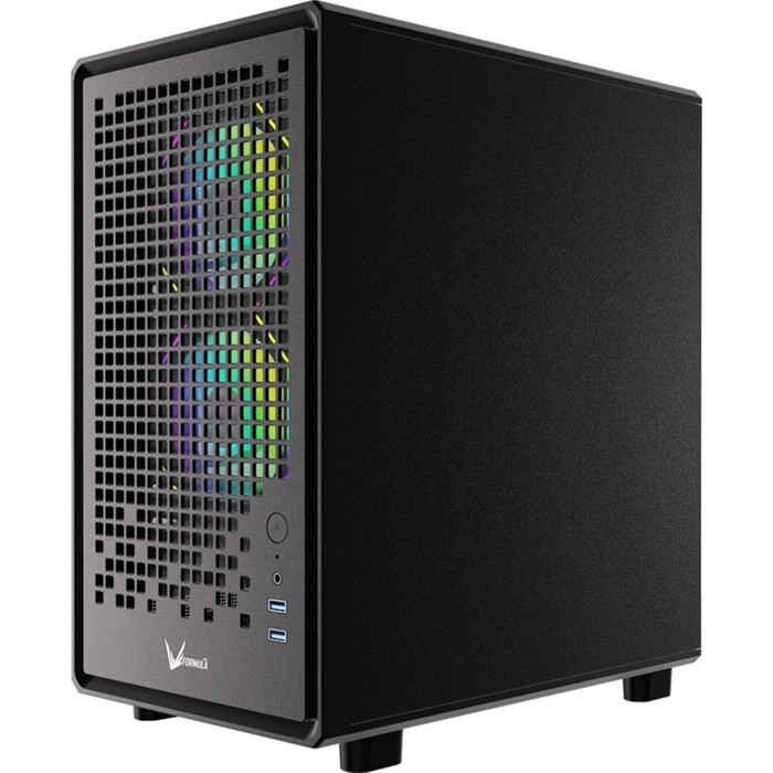 Корпус Formula Air Mesh G2 черный без БП mATX 3x120mm 2xUSB3.0 audio - фото 51636041