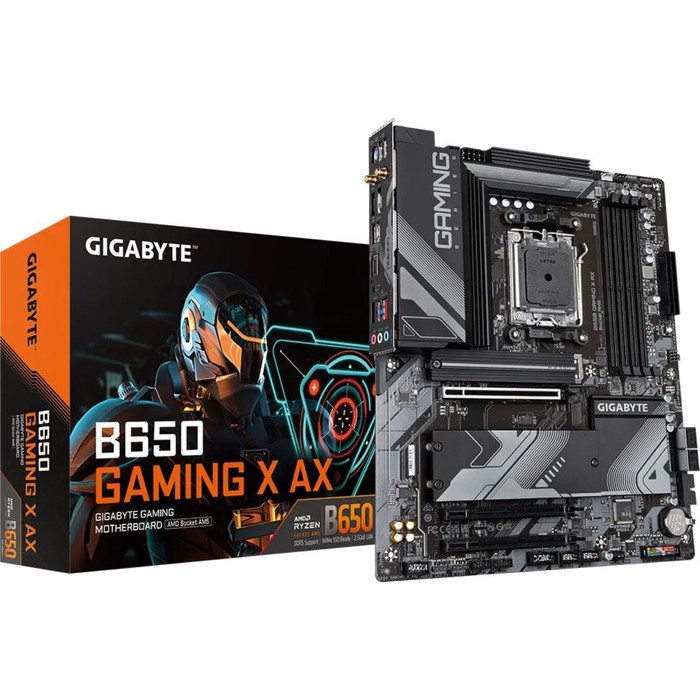 Материнская плата Gigabyte B650 GAMING X AX SocketAM5 AMD B650 4xDDR5 ATX AC`97 8ch(7.1) 2.   107350 - фото 51636122