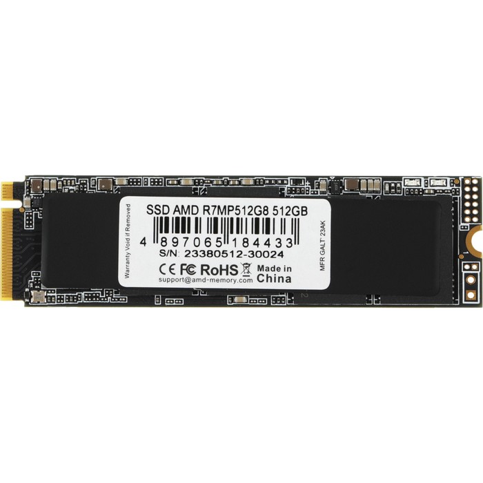 Накопитель SSD AMD PCIe 4.0 x4 512GB R7MP512G8 Radeon M.2 2280 - фото 51636135