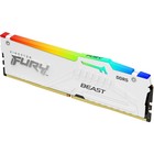 Память DDR5 16GB 6000MHz Kingston KF560C36BWEA-16 Fury Beast White Expo RGB RTL Gaming PC5- 107350 - фото 51636161 Память DDR5 16GB 6000MHz Kingston KF560C36BWEA-16 Fury Beast White Expo RGB RTL Gaming PC5- 107350 - фото 51636161