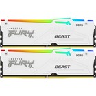 Память DDR5 2x16GB 6000MHz Kingston KF560C36BWEAK2-32 Fury Beast White Expo RGB RTL Gaming   1073503 - фото 51636163